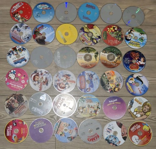 Kids dvd lot discs movies - kids,